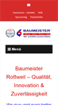 Mobile Screenshot of baumeister-klima.de
